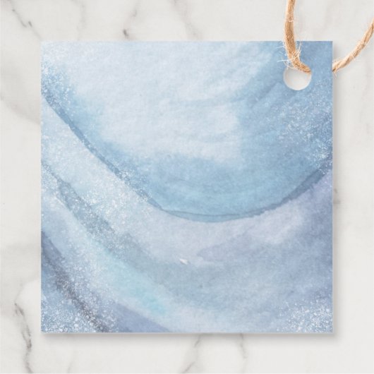 Shellabration | Strand Zeester Schelpen Dank je Bedankjes Labels (Achterkant)