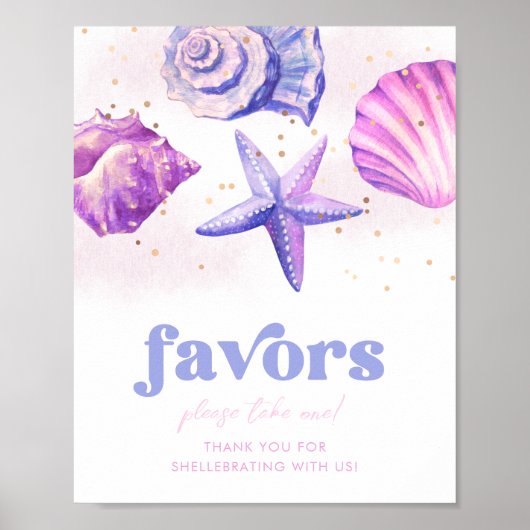 Shellebrate gunsten teken poster (Voorkant)