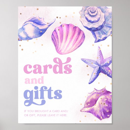 Shellebrate Kaarten & Cadeaubord Poster (Voorkant)