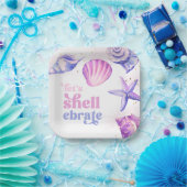 Shellebrate Party Papier Borden Papieren Bordje (Feest)