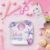 Shellebrate Party Papier Borden Papieren Bordje (Feest)