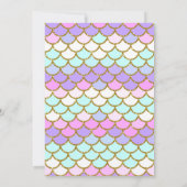 Shellebrate Seashell en zeemeermin Verjaardag Kaart (Achterkant)