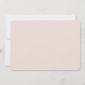 Shellebrate Seashell Roze 1e Verjaardag Foto Kaart (Achterkant)