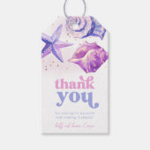 Shellebrate verjaardagsgunst Tags Cadeaulabel (Voorkant)