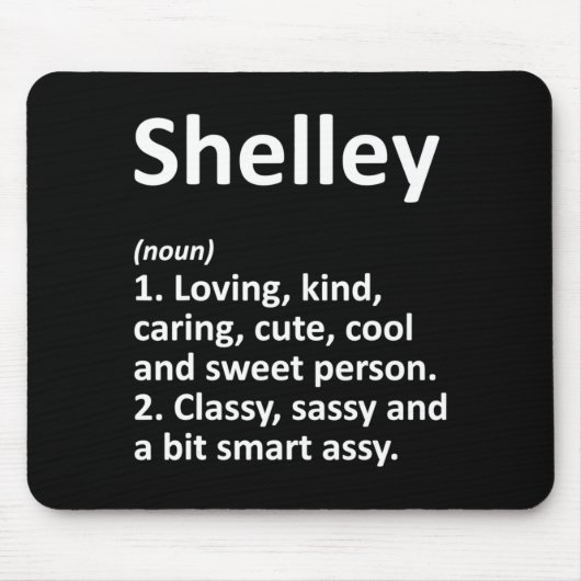 Shelley Definition D Funny Birthday  Muismat (Voorkant)