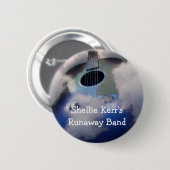 Shellie Kerr's Runaway Band Pin Ronde Button 5,7 Cm (Voorkant /achterkant)