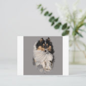 Shellie op de Beweging Briefkaart (Staand voorkant)