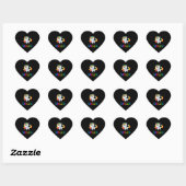 Shellie Unicorn Hart Sticker (Vel)