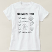Shelling Level: Expert Shelling T-Shirt (Design voorkant)