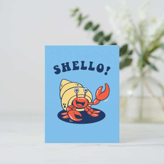 Shello Briefkaart (Staand voorkant)