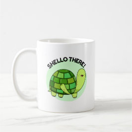 Shello Daar Funny Tortoise Pun Koffiemok