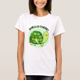 Shello Daar Funny Tortoise Pun T-shirt