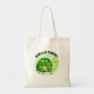 Shello Daar Funny Tortoise Pun Tote Bag