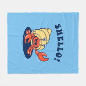 Shello Fleece Deken (Voorkant (Horizontaal))