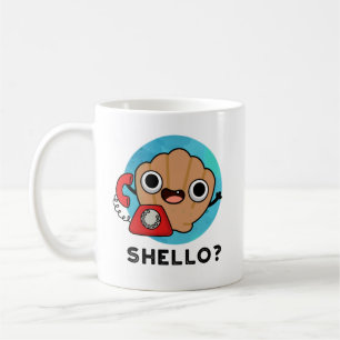 Shello Funny Zee Shell Pun Koffiemok