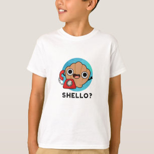 Shello Funny Zee Shell Pun T-shirt