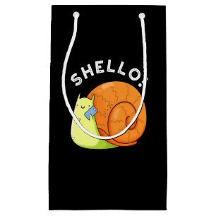 Shello Grappige Slak Mobiele Telefoon Pun Dark BG Klein Cadeauzakje
