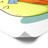 Shello grappige slak mobiele telefoon woordspeling poster (Hoek)