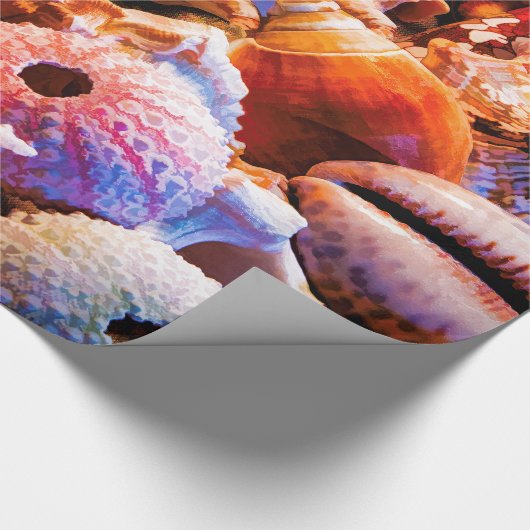 Shells 1 Alt Cadeaupapier (Hoek)