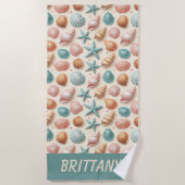 Shells Abundance Strandlaken (Voorkant)