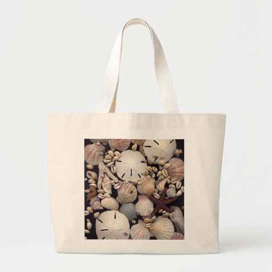 Shells Beach Bag Grote Tote Bag (Voorkant)
