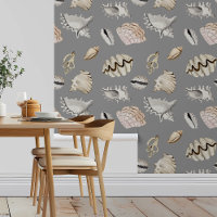 Shells Beach Nautical op grijs