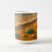 Shells bij de kust koffiemok (Center)