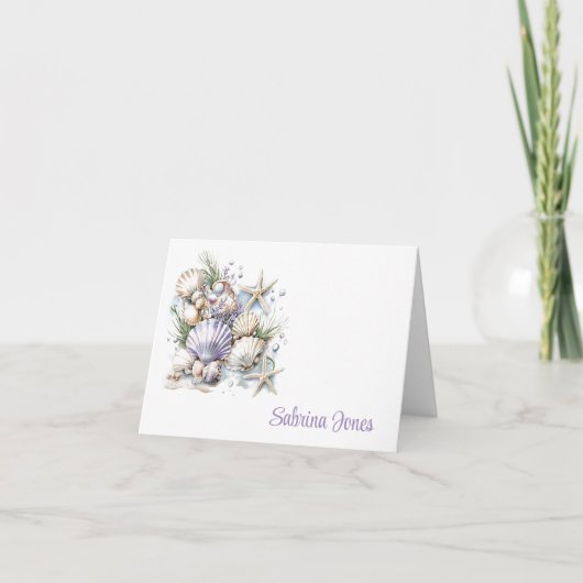 Shells Notitiekaartje (Voorkant)