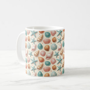 Shells-overvloed Koffiemok