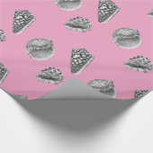Shells Patroon Wrapping Papier (Hoek)