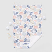 Shells Pattern Golfhanddoek (Insitu)