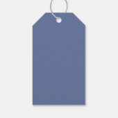 Shells Starfish Sun Fun Text Blue ID918 Cadeaulabel (Achterkant)