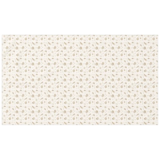 Shells Starfish Sun Fun Text Sandstone ID918 Tafelkleed (Voorkant (Horizontaal))