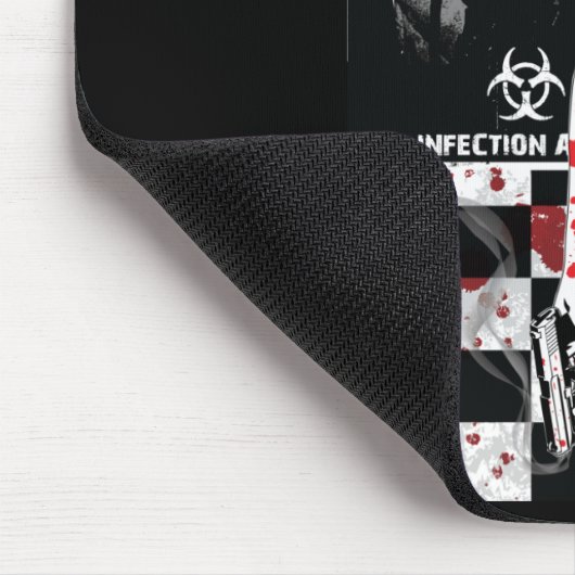 Shelly-Zombie-Hunter Muismat (Hoek)