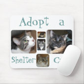 Shelter Cat Mousepad Muismat (Met muis)