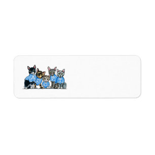 Shelter Cats aannemen Etiket