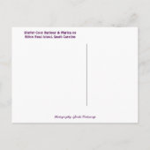 Shelter Cove Harbour en Marina Hilton Head Island Briefkaart (Achterkant)