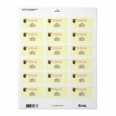 Shelter Dog Adoption - Western retouradres Etiket (Full Sheet)