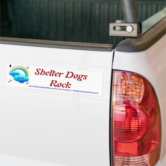 Shelter Dogs Bumpersticker (Op Truck)