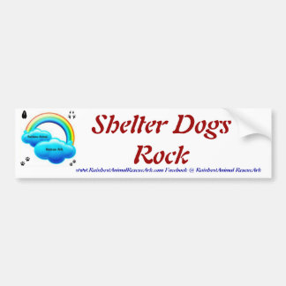 Shelter Dogs Bumpersticker