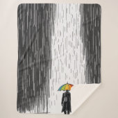 “Shelter in Color” Sherpa Deken (Voorkant)