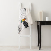 “Shelter in Color” Sherpa Deken (In situ)