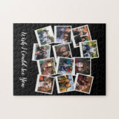 Shelter in Place Foto Collage Modern Coronavirus Legpuzzel (Horizontaal)