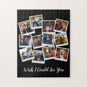 Shelter in Place Foto Collage Modern Coronavirus Legpuzzel