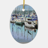 Shelter Island Keramisch Ornament (Voorkant)