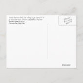 Shelter Kitten Aankondigingskaart (Achterkant)