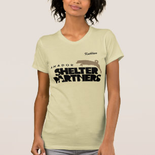 SHELTER Partners Logo Apparel Custom Name T-shirt