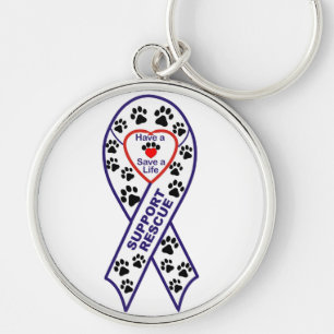 Shelter Pet Rescue Lint Sleutelhanger