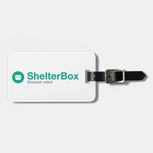 ShelterBox Bagagelabel (Voorkant horizontaal)