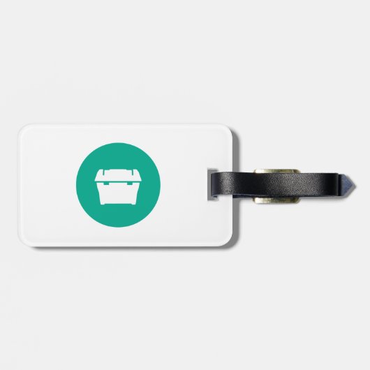 ShelterBox Bagagelabel (Achterkant horizontaal)